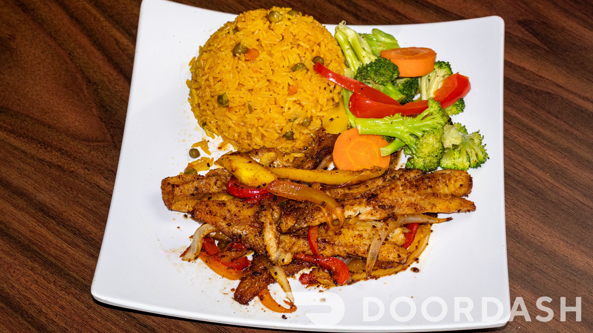 Seasoned Fish Fillet Platter